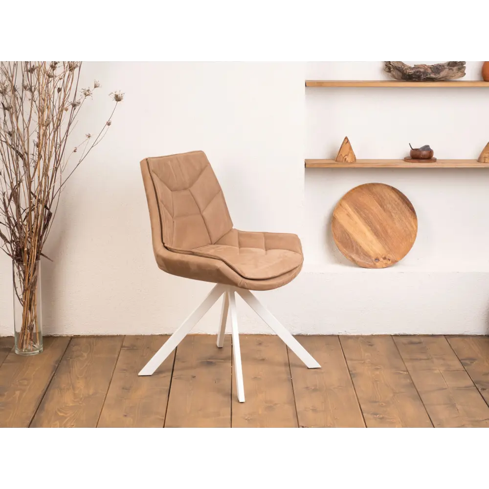 Фото 4 Стул Levmar atlas s64/latte (r) 90x44x54 см ткань цвет бежевый Фото 4 Стул Levmar atlas s64/latte (r) 90x44x54 см ткань цвет бежевый