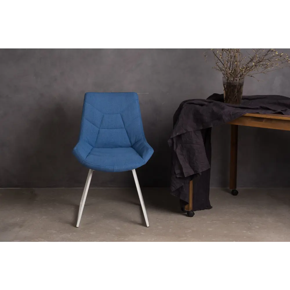 Фото 2 Стул Levmar navi s64/cs2 90x44x43 см велюр цвет синий Фото 2 Стул Levmar navi s64/cs2 90x44x43 см велюр цвет синий