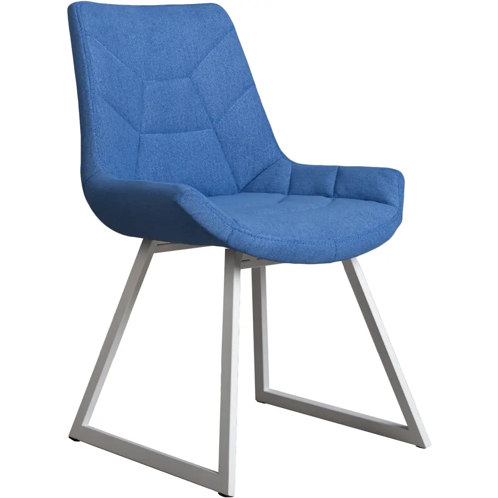 Фото Стул Levmar navi s64/cs2 90x44x43 см велюр цвет синий Фото Стул Levmar navi s64/cs2 90x44x43 см велюр цвет синий