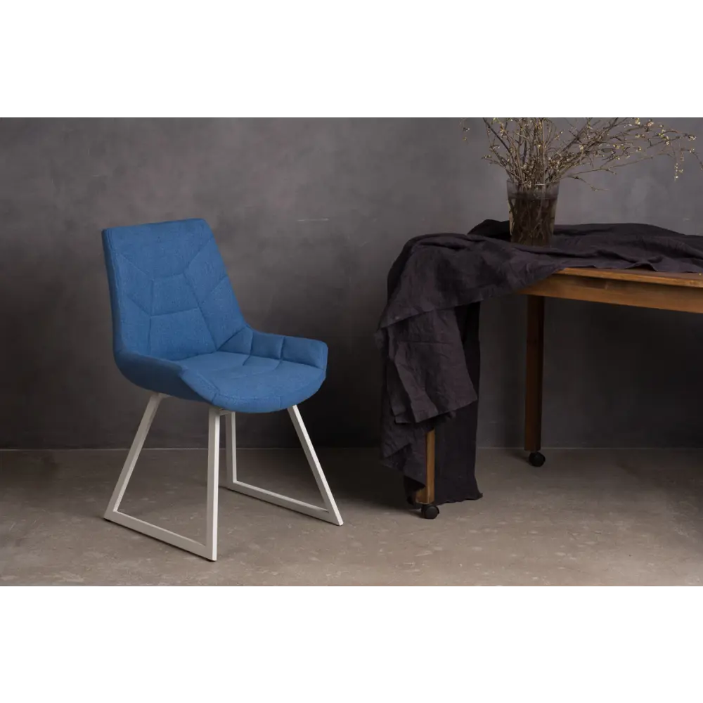 Фото 5 Стул Levmar navi s64/cs2 90x44x43 см велюр цвет синий Фото 5 Стул Levmar navi s64/cs2 90x44x43 см велюр цвет синий