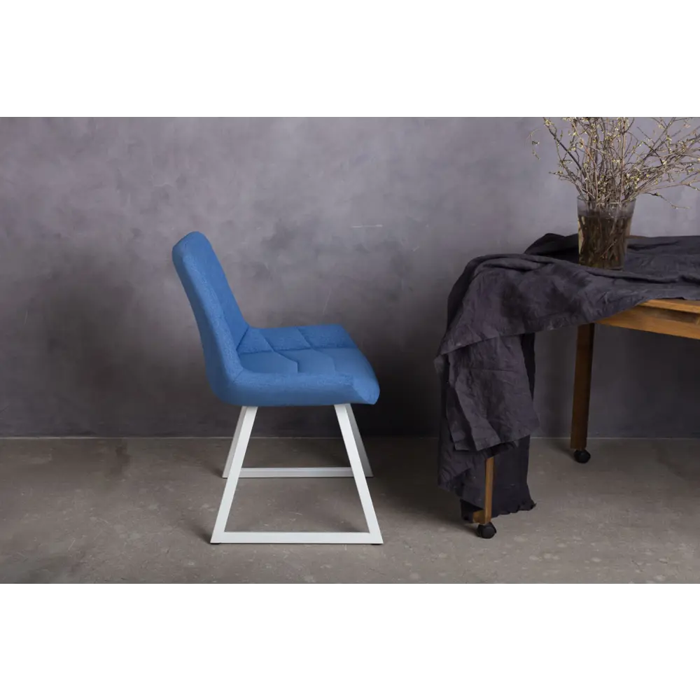 Фото 3 Стул Levmar navi s64/cs2 90x44x43 см велюр цвет синий Фото 3 Стул Levmar navi s64/cs2 90x44x43 см велюр цвет синий