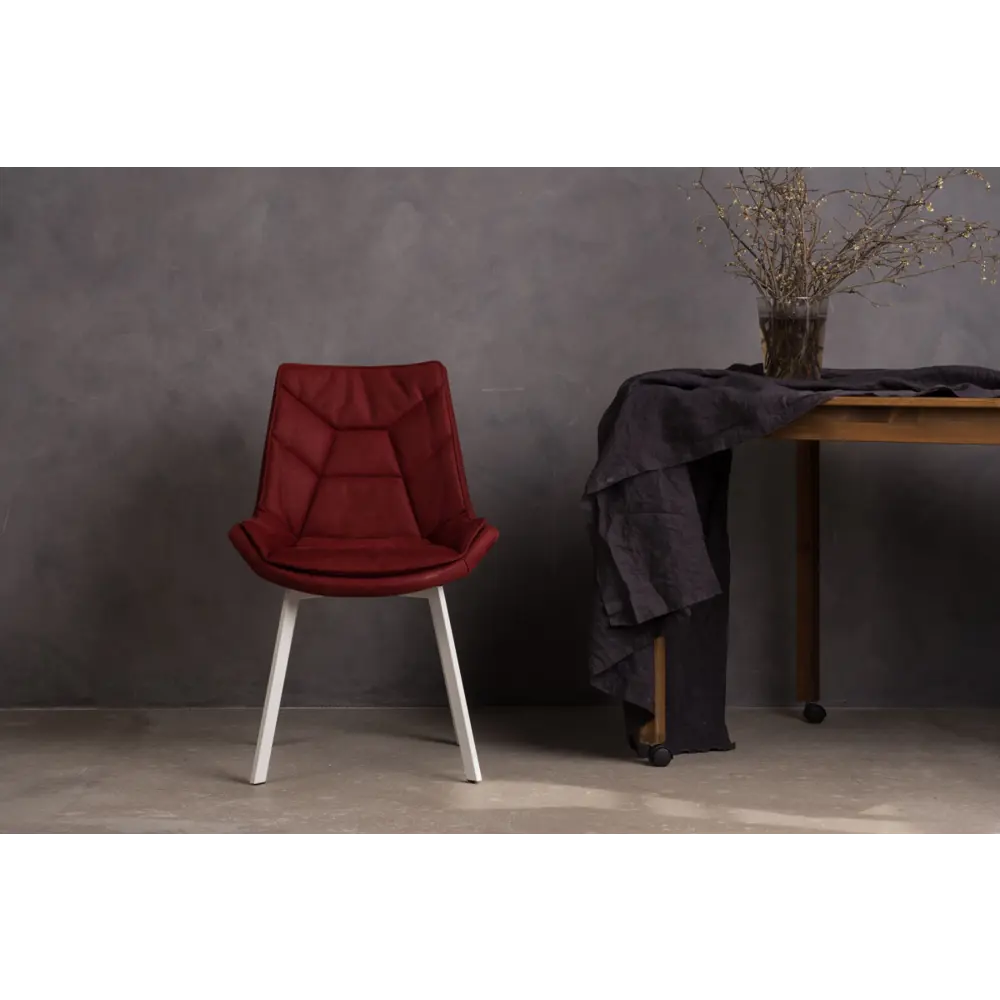 Фото 3 Стул Levmar capella s64/red 90x44x54 см ткань цвет бордовый Фото 3 Стул Levmar capella s64/red 90x44x54 см ткань цвет бордовый