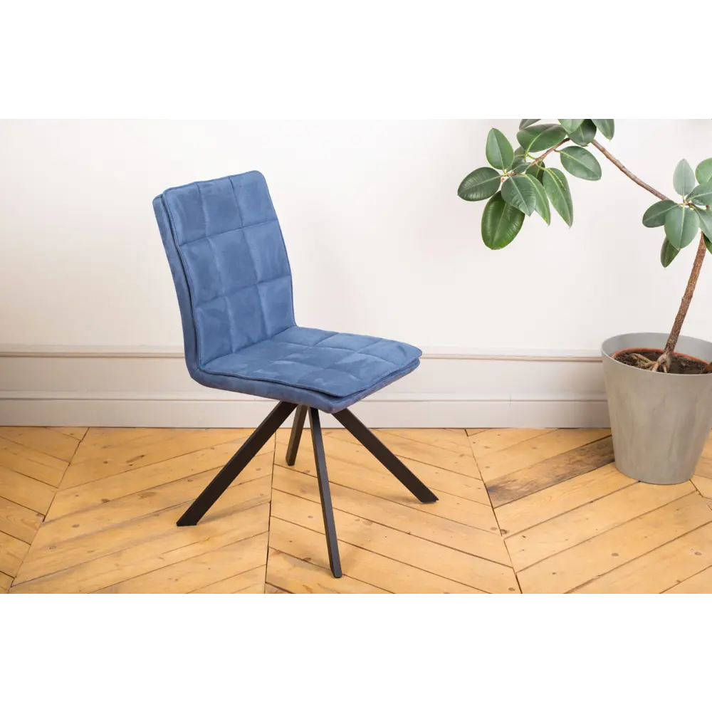 Фото 5 Стул Levmar vela blue (r) 90x44x43 см ткань цвет синий Фото 5 Стул Levmar vela blue (r) 90x44x43 см ткань цвет синий