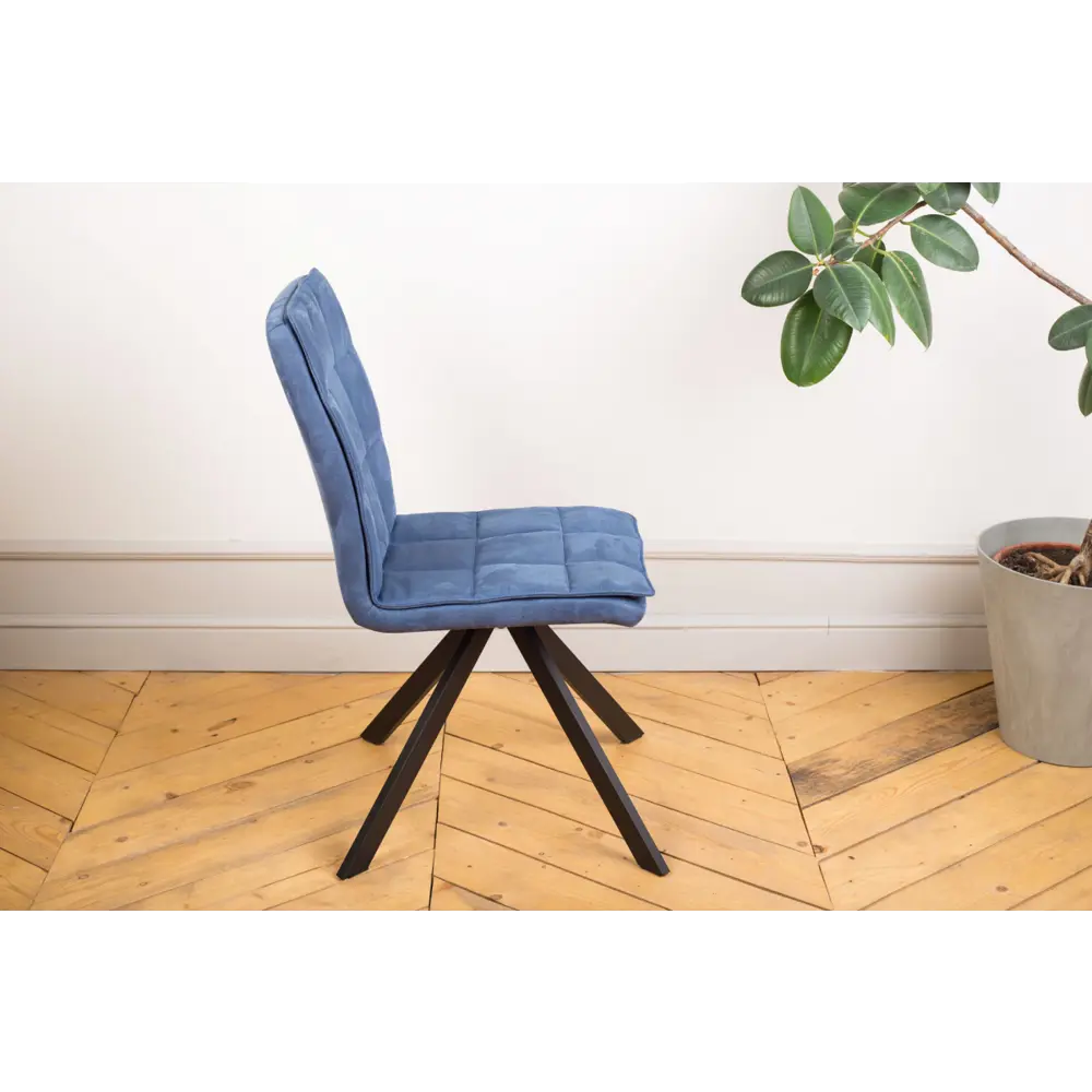 Фото 4 Стул Levmar vela blue (r) 90x44x43 см ткань цвет синий Фото 4 Стул Levmar vela blue (r) 90x44x43 см ткань цвет синий