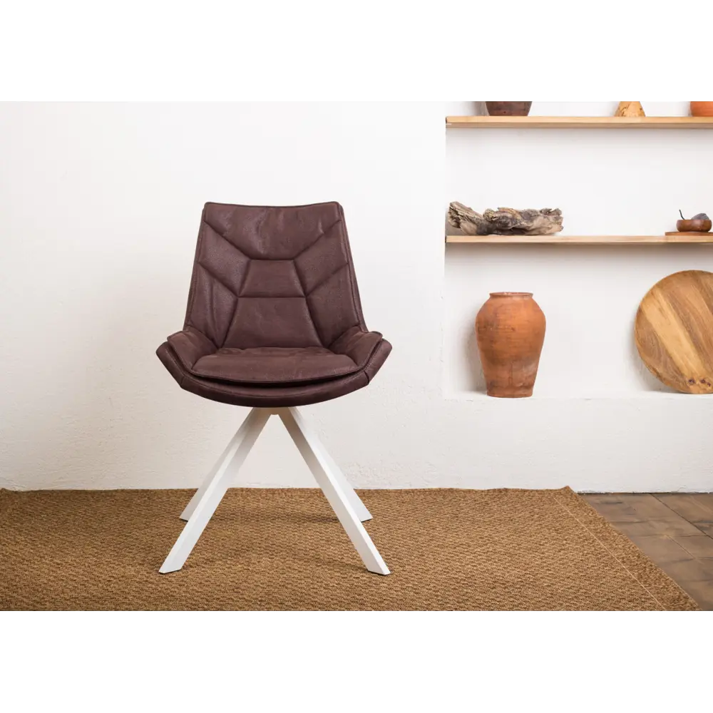 Фото 2 Стул Levmar atlas s64/chocolate (r) 90x44x54 см ткань цвет коричневый Фото 2 Стул Levmar atlas s64/chocolate (r) 90x44x54 см ткань цвет коричневый