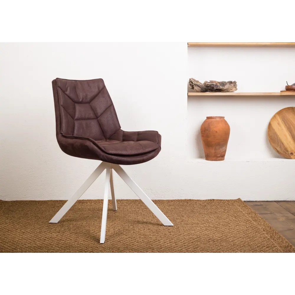 Фото 4 Стул Levmar atlas s64/chocolate (r) 90x44x54 см ткань цвет коричневый Фото 4 Стул Levmar atlas s64/chocolate (r) 90x44x54 см ткань цвет коричневый