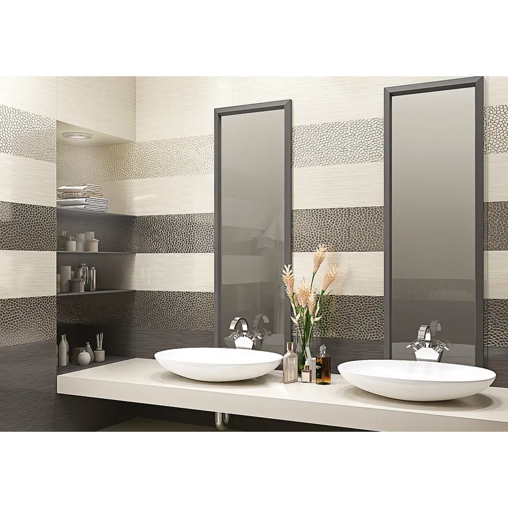 Фото 4 Декор Alma Ceramica Alta DWU11ALT004 60x20см цвет бежевый, цена за штуку Фото 4 Декор Alma Ceramica Alta DWU11ALT004 60x20см цвет бежевый, цена за штуку