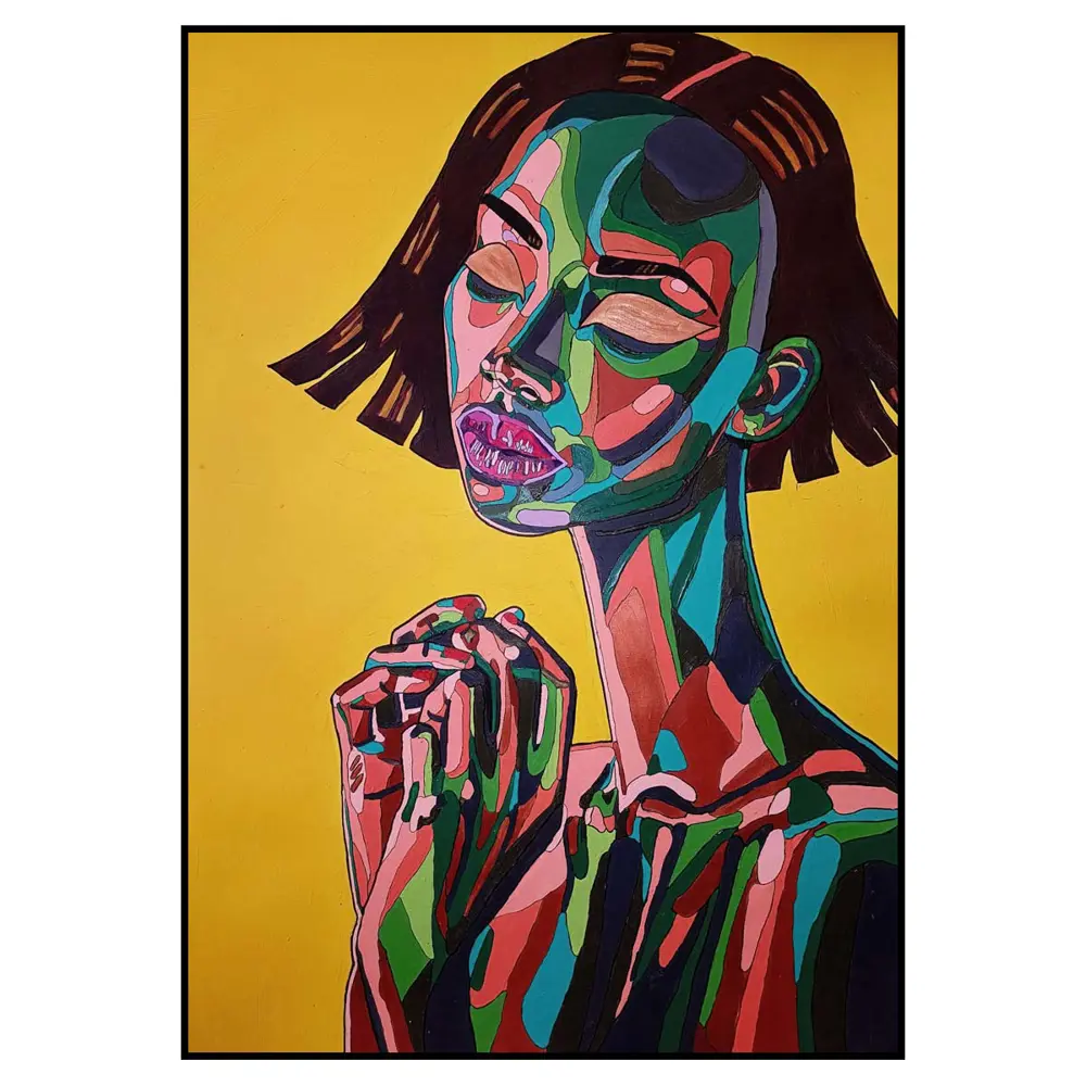 Фото 2 Постер 28 картин "Мулатка яркий портрет" 70x50 см Фото 2 Постер 28 картин "Мулатка яркий портрет" 70x50 см