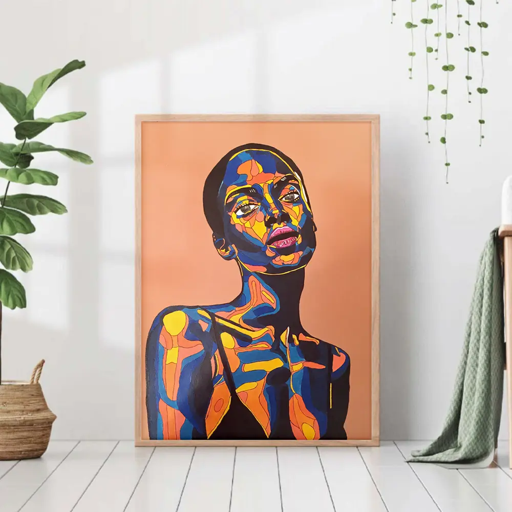 Фото Постер 28 картин "Мулатка на розовом" 50x40 см Фото Постер 28 картин "Мулатка на розовом" 50x40 см