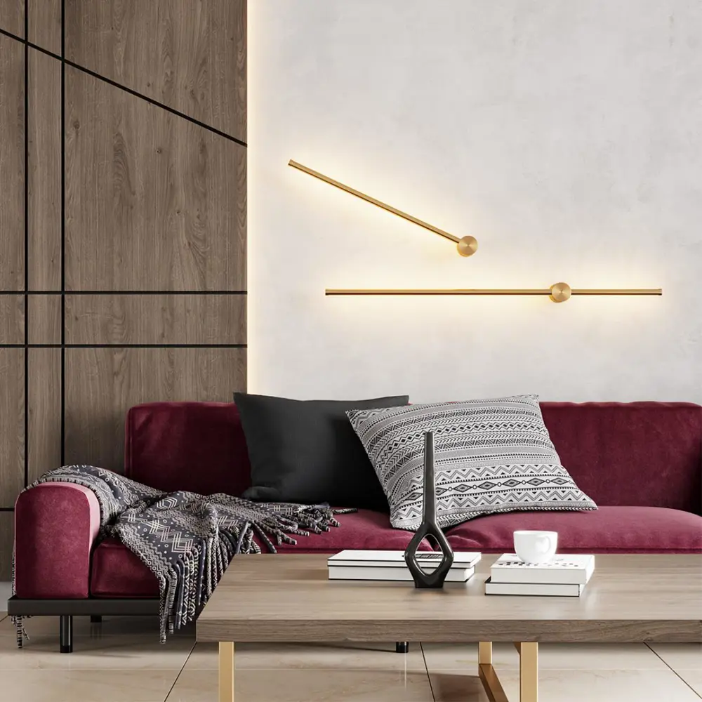 Фото 2 Настенный светильник светодиодный ODEON LIGHT 4335_18WGY FILLINI теплый белый свет цвет золото Фото 2 Настенный светильник светодиодный ODEON LIGHT 4335_18WGY FILLINI теплый белый свет цвет золото