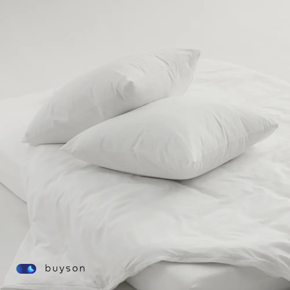 Фото 9 Пододеяльник buyson BuyRelax 145x215 см хлопок цвет белый Фото 9 Пододеяльник buyson BuyRelax 145x215 см хлопок цвет белый