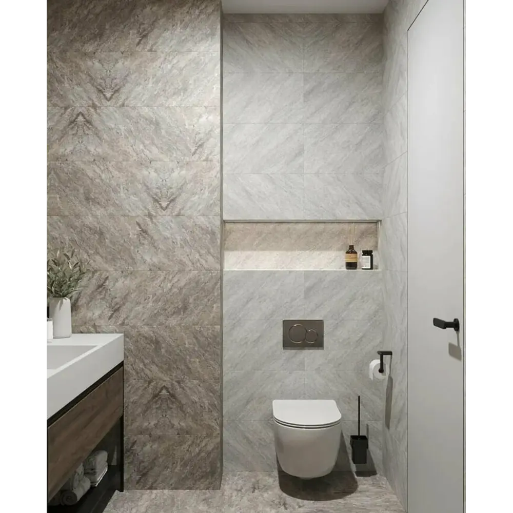 Фото 3 Керамогранит Keramin Кварцит 002304 30x60см 1.44 м² цвет белый, цена за упаковку Фото 3 Керамогранит Keramin Кварцит 002304 30x60см 1.44 м² цвет белый, цена за упаковку