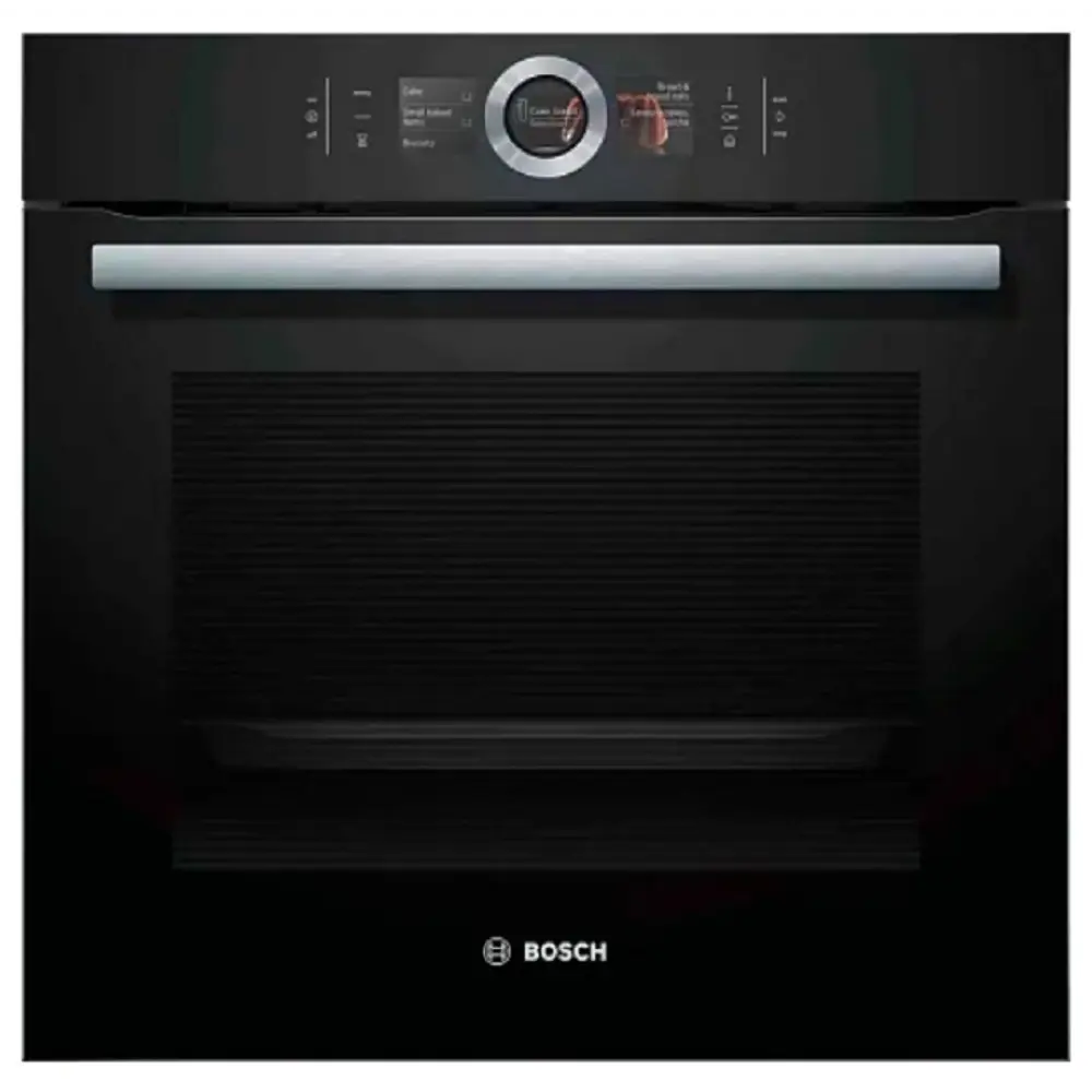 Фото Электрический духовой шкаф Bosch Hsg636bb1 59.5x59x56.75 см цвет нержавеющая сталь