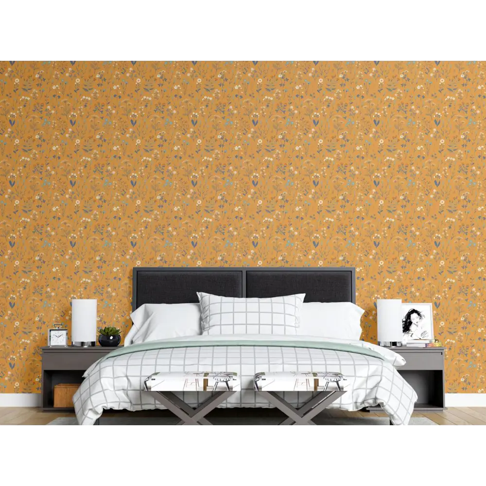 Фото 2 Обои флизелиновые Decoracion Лето на лужайке 4x2.8 м бело-бежевые 7180107 Фото 2 Обои флизелиновые Decoracion Лето на лужайке 4x2.8 м бело-бежевые 7180107
