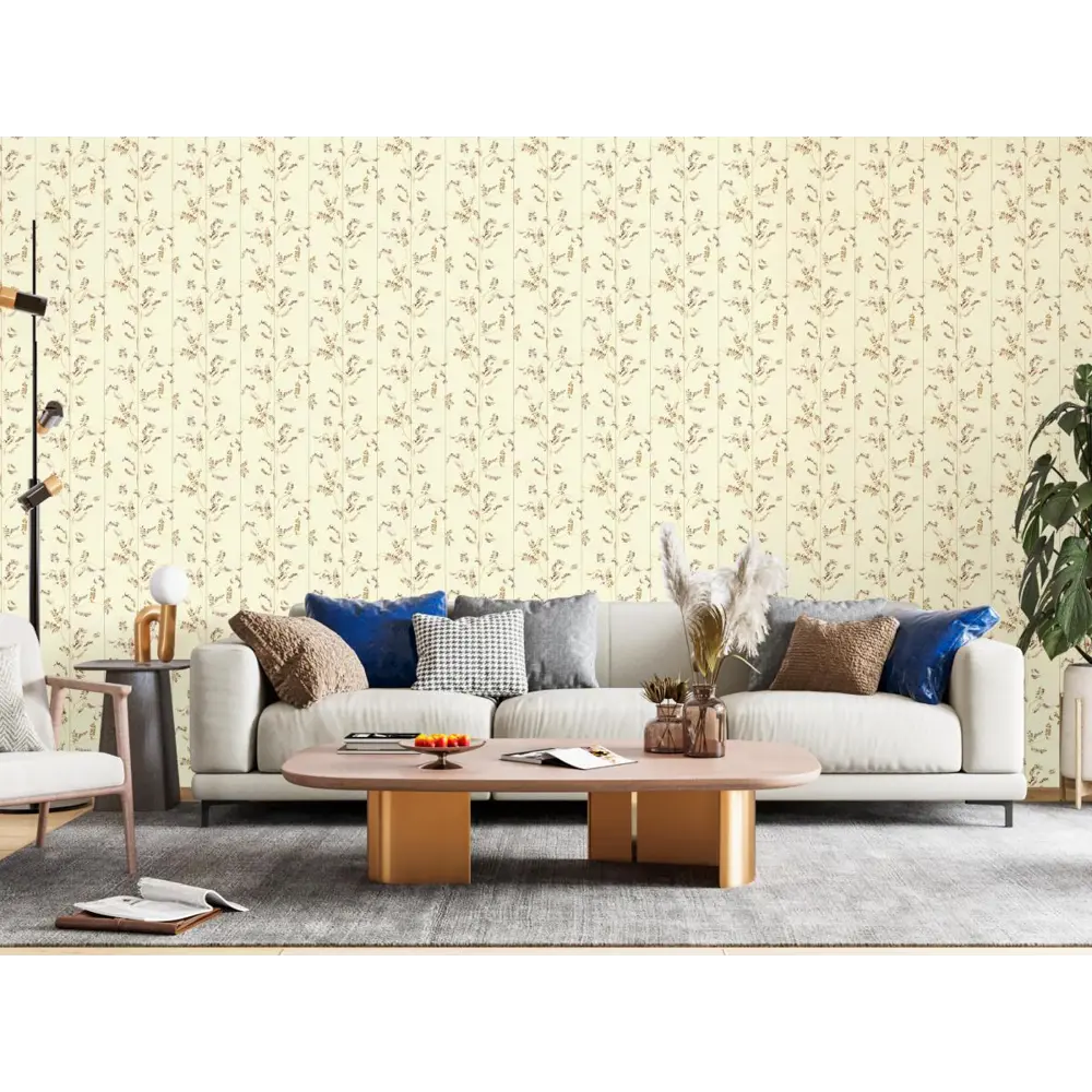 Фото 2 Обои флизелиновые Decoracion Вьющиеся горошек 4x2.8 м голубые 7182802 Фото 2 Обои флизелиновые Decoracion Вьющиеся горошек 4x2.8 м голубые 7182802