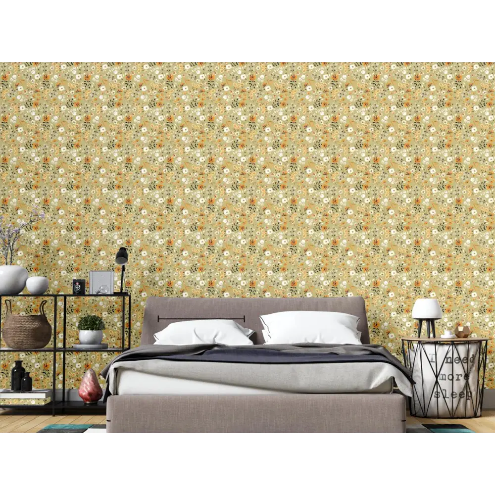 Фото 5 Обои флизелиновые Decoracion Цветочное ассорти 4x2.8 м синие 7183106 Фото 5 Обои флизелиновые Decoracion Цветочное ассорти 4x2.8 м синие 7183106