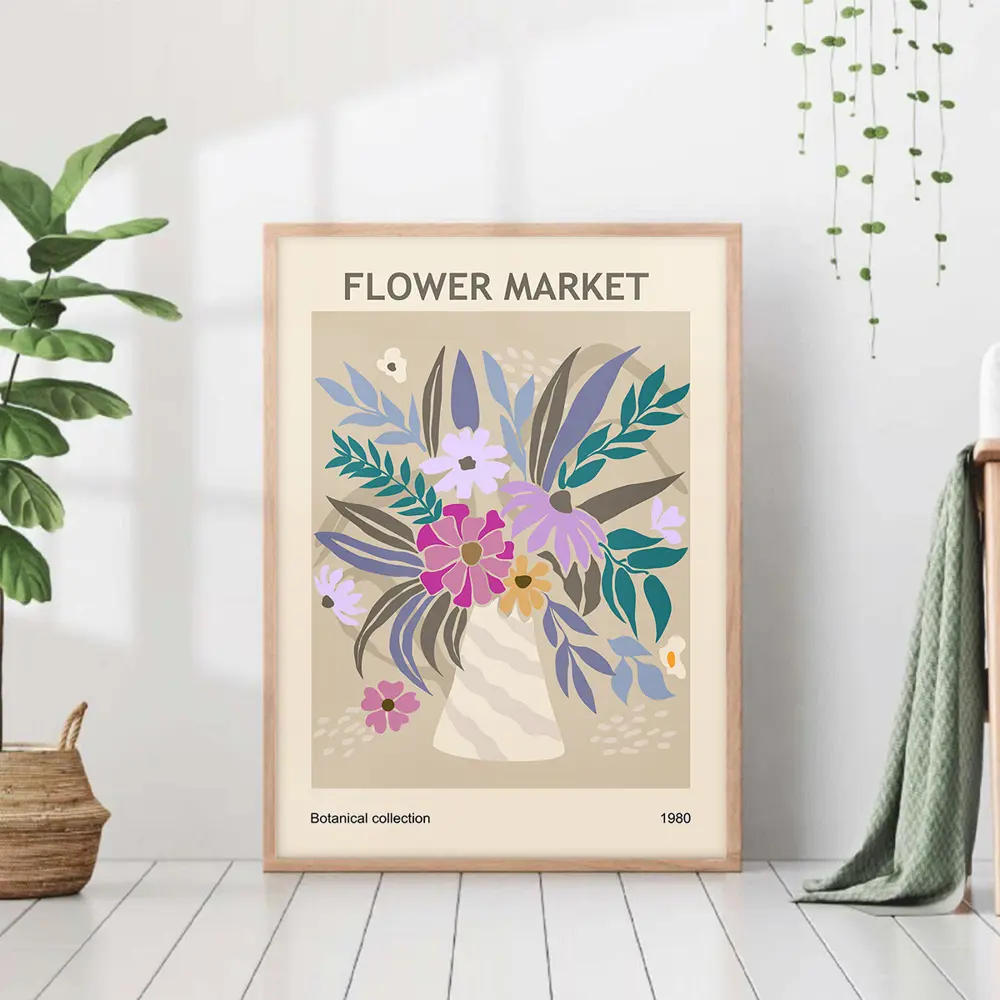 Фото Постер 28 картин "Букет цветов на бежевом" 70x50 см Фото Постер 28 картин "Букет цветов на бежевом" 70x50 см