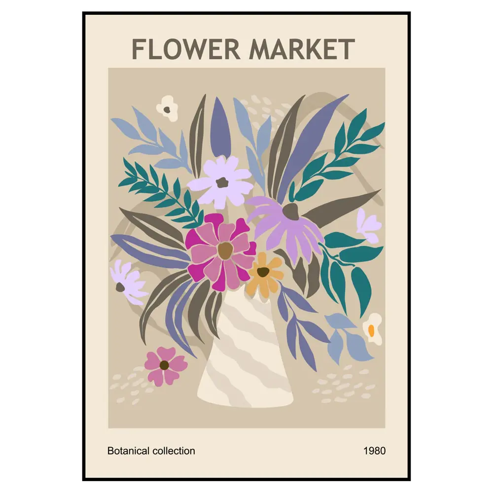 Фото 2 Постер 28 картин "Букет цветов на бежевом" 70x50 см Фото 2 Постер 28 картин "Букет цветов на бежевом" 70x50 см