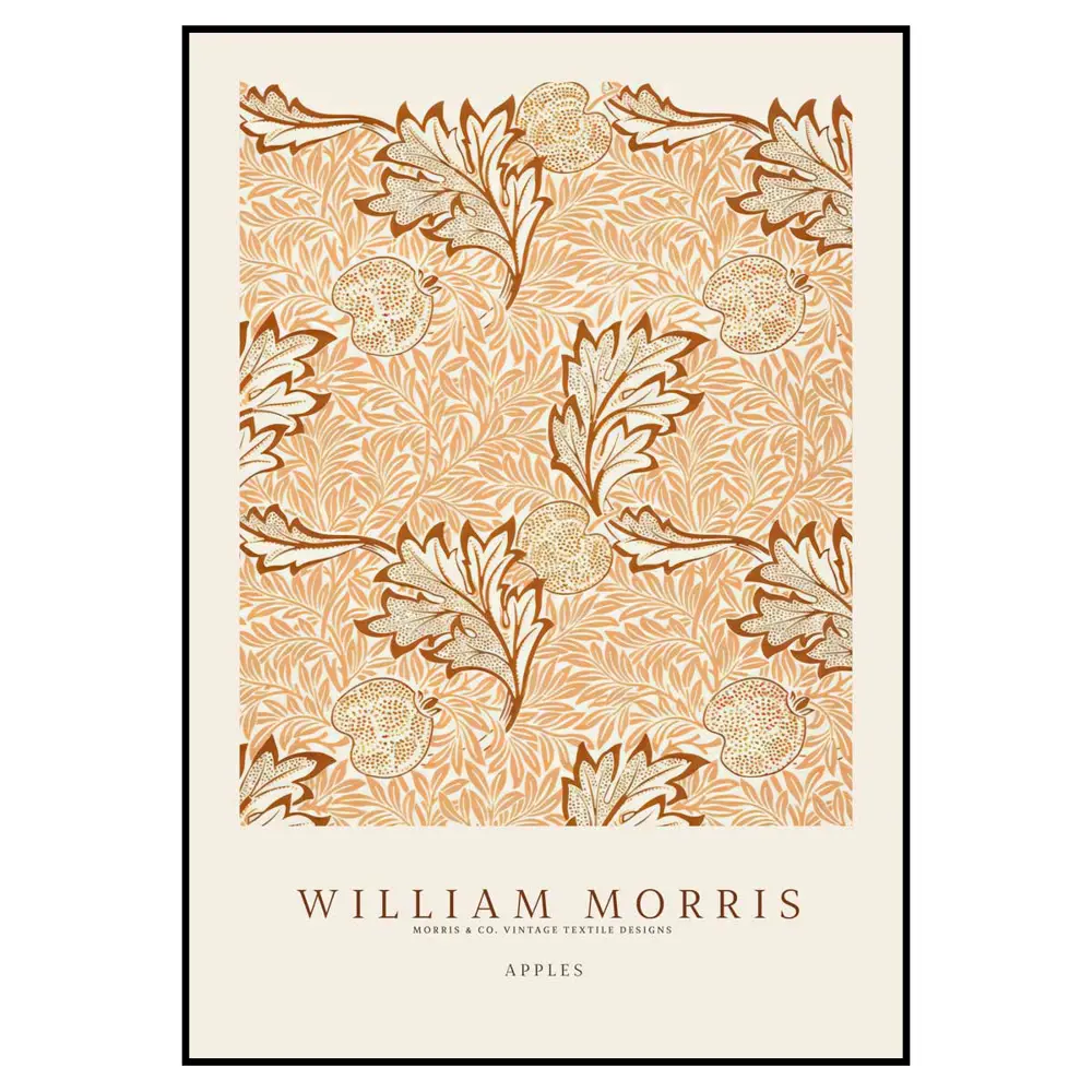 Фото 2 Постер 28 картин "Моррис оранжевый орнамент" 50x40 см Фото 2 Постер 28 картин "Моррис оранжевый орнамент" 50x40 см