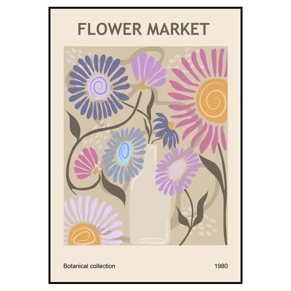 Фото 2 Постер 28 картин "Цветы афиша" 70x50 см Фото 2 Постер 28 картин "Цветы афиша" 70x50 см