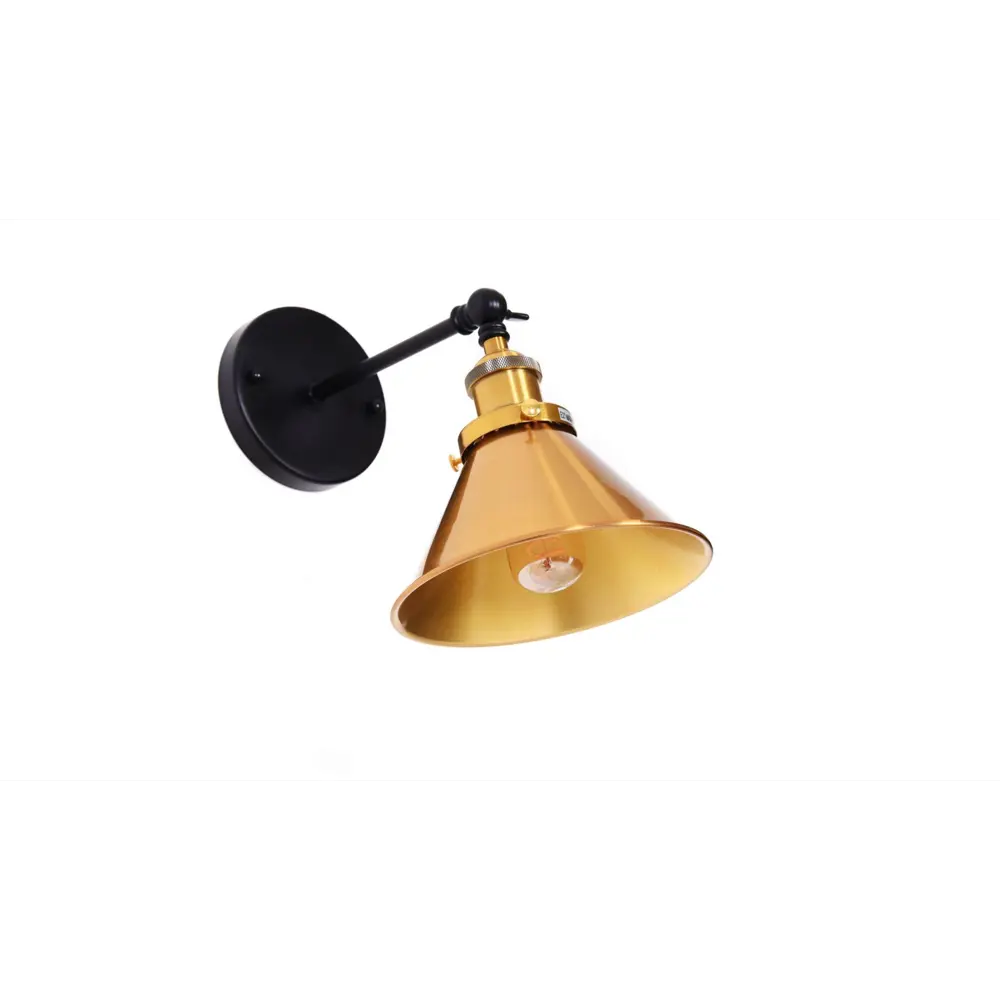 Фото 3 Настенный светильник LUMINA DECO LDW B005-1 BK+MD Gubi цвет черный