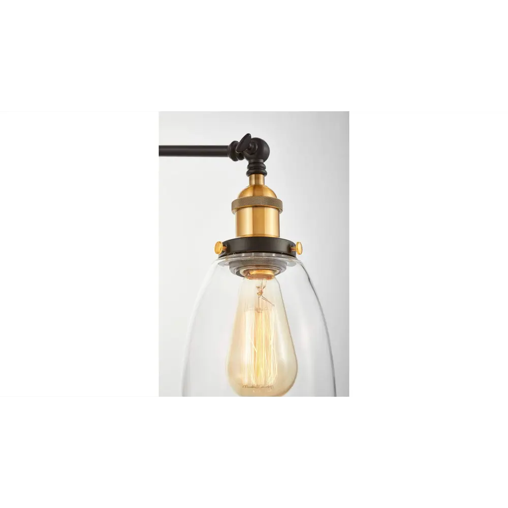 Фото 4 Настенный светильник LUMINA DECO LDW B005-2 BK+PR Gubi цвет черный