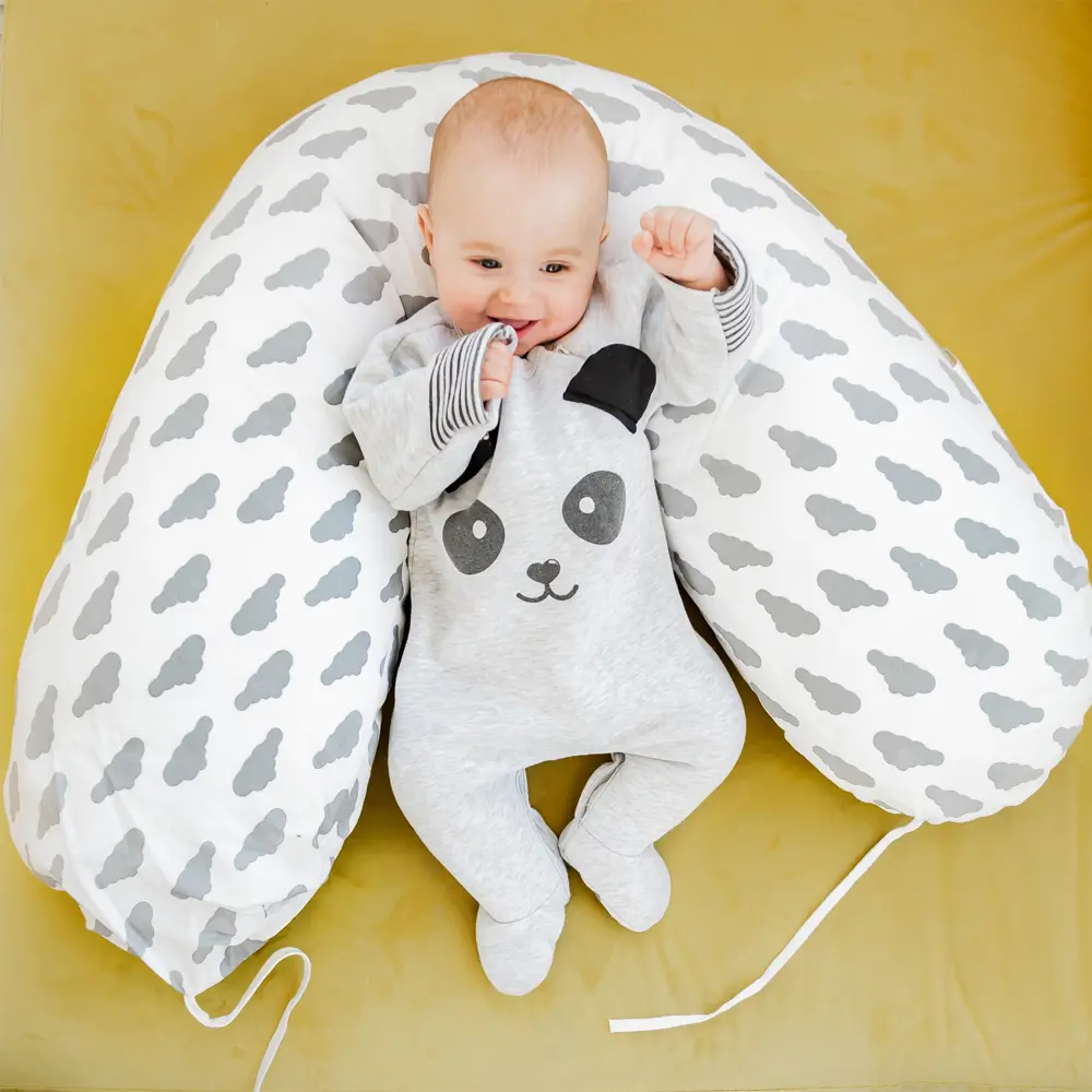 Фото 14 Наволочка к подушке для беременных Amarobaby Amaro-5001-DS, 170x25 см, хлопок, 1шт, цвет белый Фото 14 Наволочка к подушке для беременных Amarobaby Amaro-5001-DS, 170x25 см, хлопок, 1шт, цвет белый