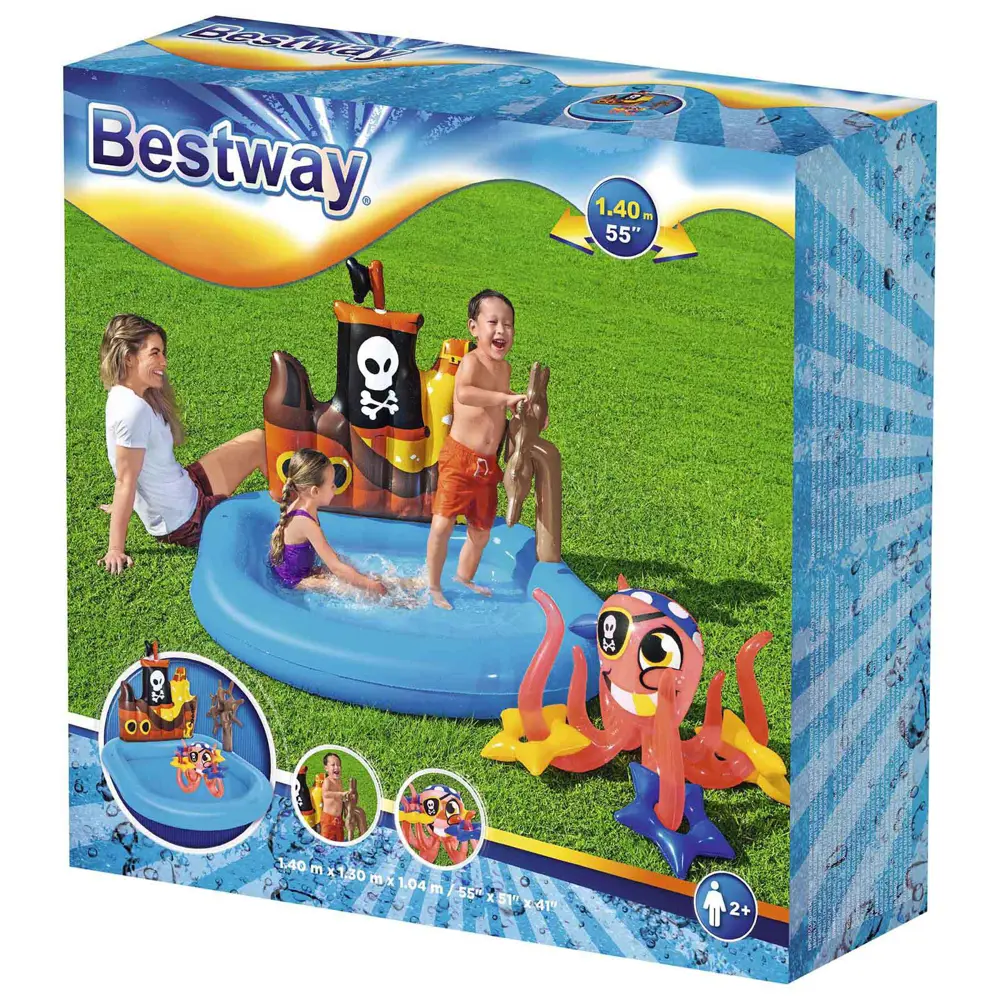 Фото 6 Игровой центр Bestway 52211 Кораблик 140x130x104 см от 2 лет Фото 6 Игровой центр Bestway 52211 Кораблик 140x130x104 см от 2 лет