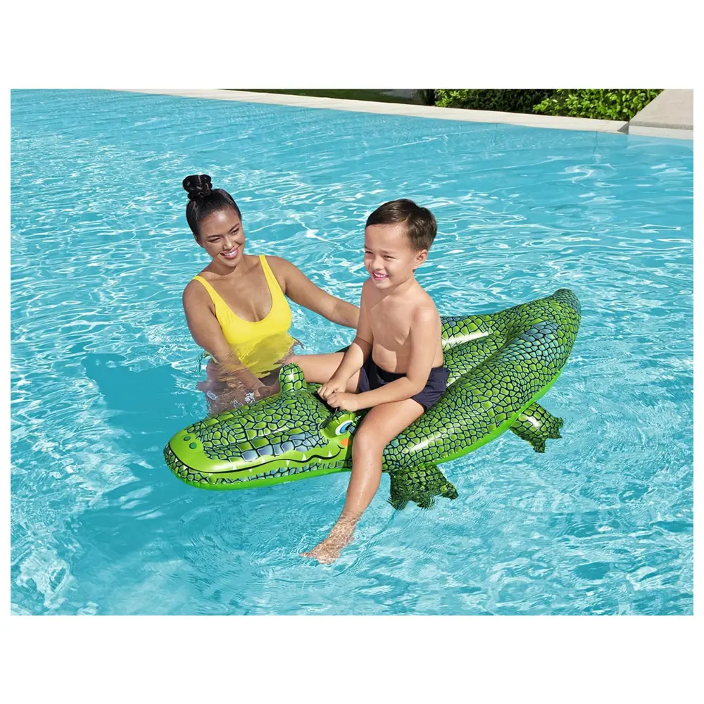 Фото 2 Игрушка надувная Bestway 41477 Крокодил 152x71 см Фото 2 Игрушка надувная Bestway 41477 Крокодил 152x71 см