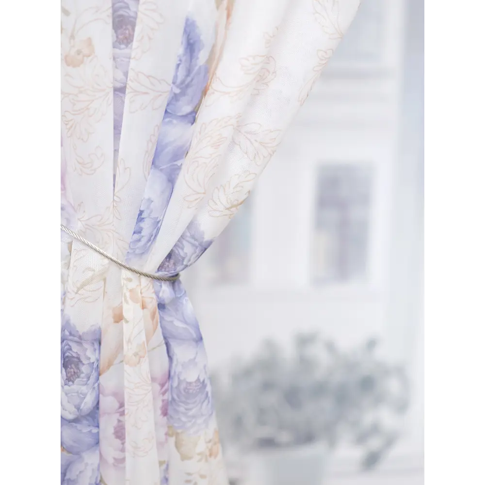 Фото 7 Ткань на отрез для шитья тюля вуаль "Пава" 500x280 см цвет синий Фото 7 Ткань на отрез для шитья тюля вуаль "Пава" 500x280 см цвет синий