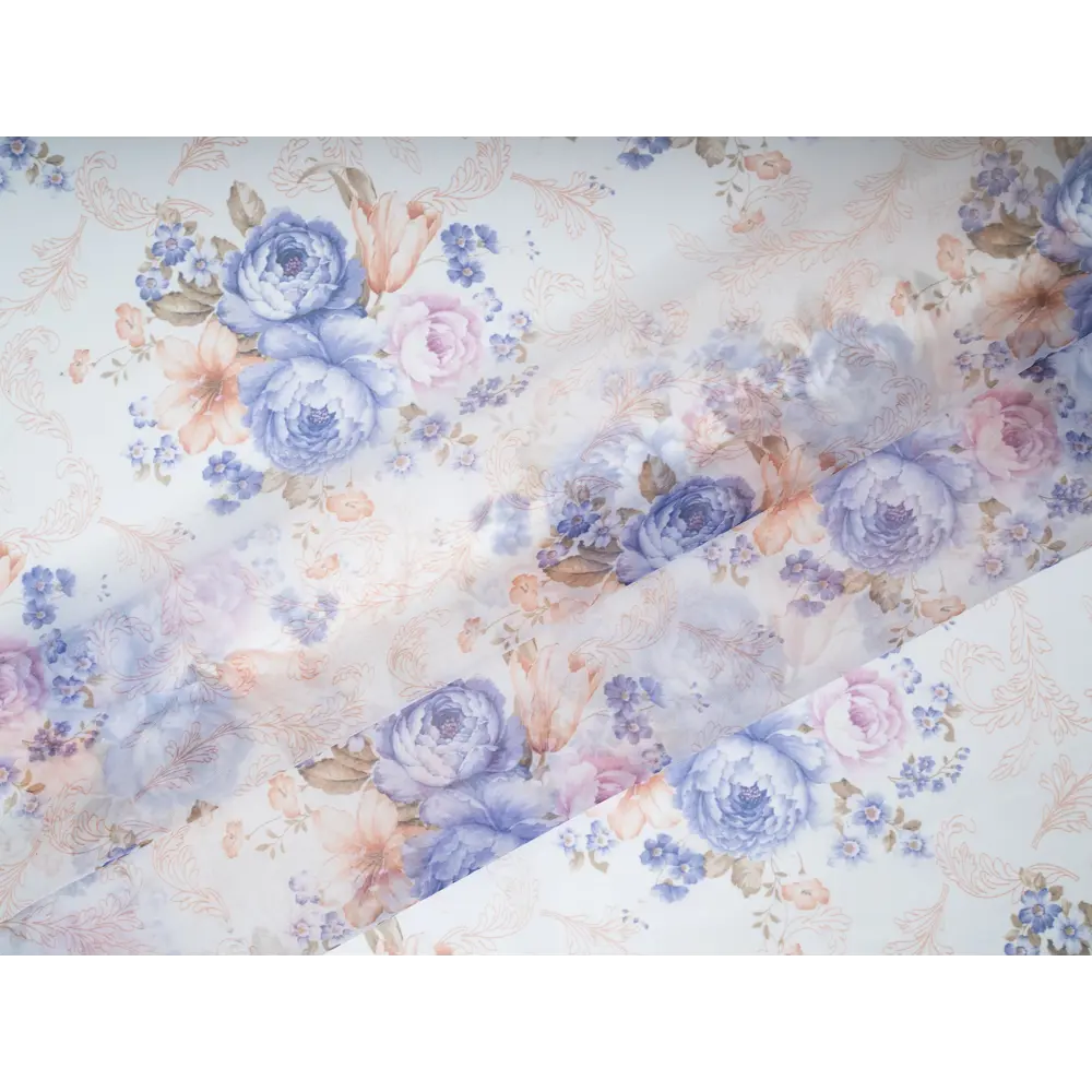 Фото 6 Ткань на отрез для шитья тюля вуаль "Пава" 500x280 см цвет синий Фото 6 Ткань на отрез для шитья тюля вуаль "Пава" 500x280 см цвет синий