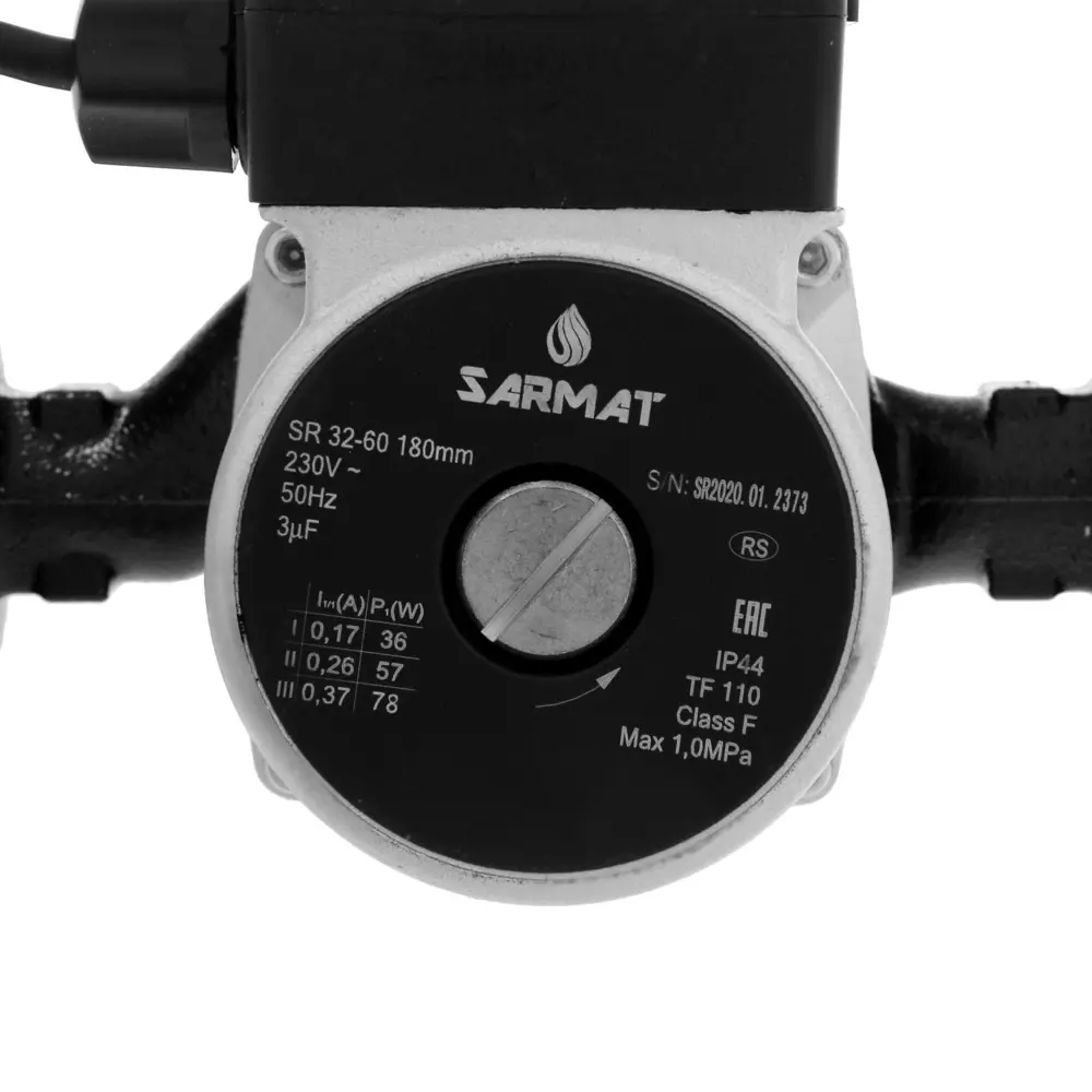 Фото 3 Насос циркуляционный Sarmat SR 32-60 36/57/88 Вт 6 м Фото 3 Насос циркуляционный Sarmat SR 32-60 36/57/88 Вт 6 м