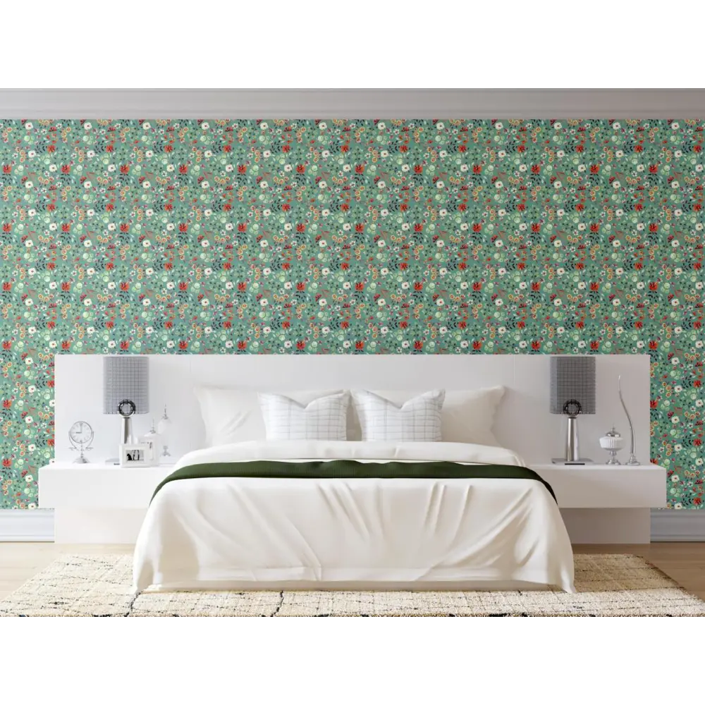 Фото 5 Обои флизелиновые Decoracion Цветочное ассорти 4x2.8 м бело-коричневые 7183006 Фото 5 Обои флизелиновые Decoracion Цветочное ассорти 4x2.8 м бело-коричневые 7183006