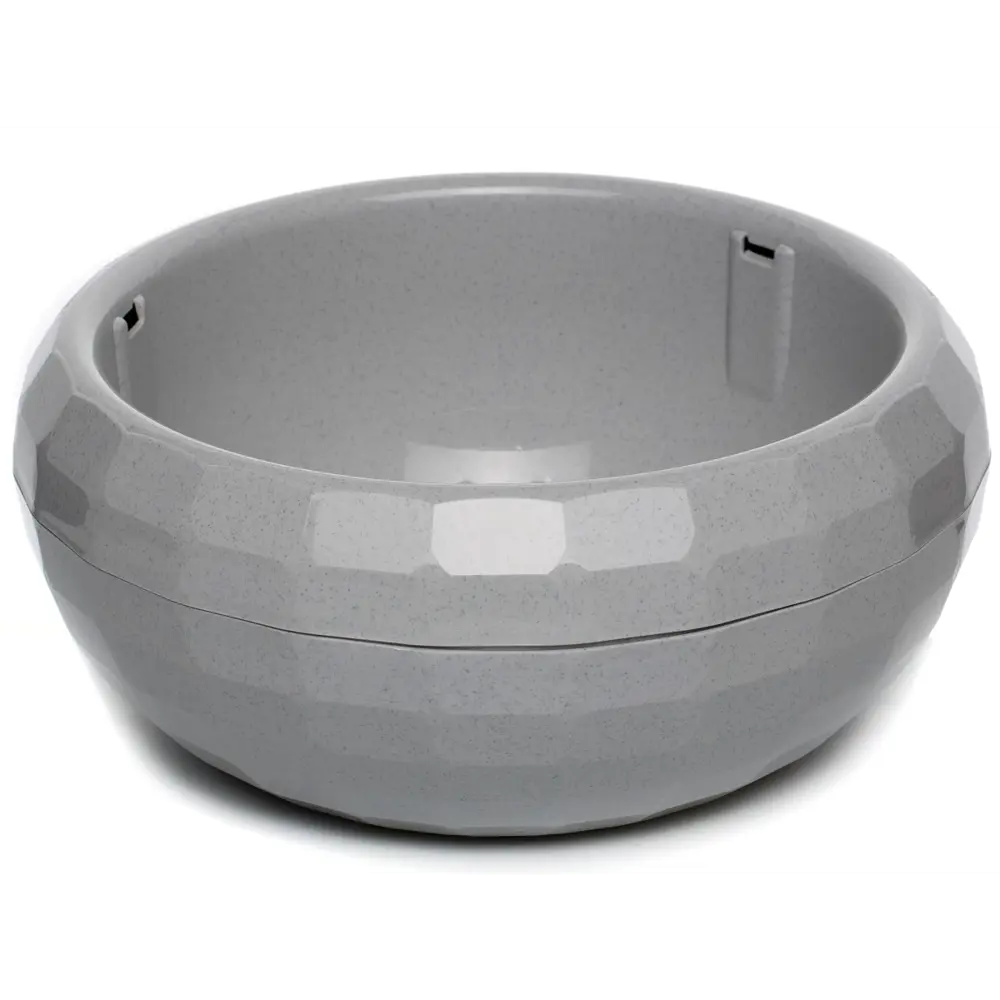 Фото 2 Горшок цветочный Navako luna 4.2l (3 штуки) Navako 30 см 13 см 4.2 л пластик серый/серебристый без автополива с блюдцем Фото 2 Горшок цветочный Navako luna 4.2l (3 штуки) Navako 30 см 13 см 4.2 л пластик серый/серебристый без автополива с блюдцем