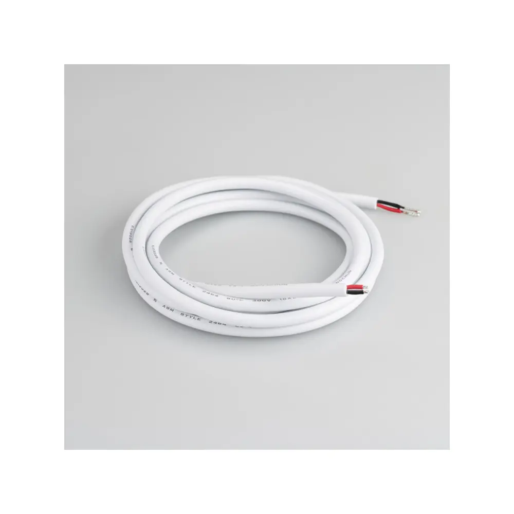 Фото 2 Провод питания ARL-MOONLIGHT-20AWG-2W-D4.5-CU-2000 White Arlight Закрытый 025549 Фото 2 Провод питания ARL-MOONLIGHT-20AWG-2W-D4.5-CU-2000 White Arlight Закрытый 025549