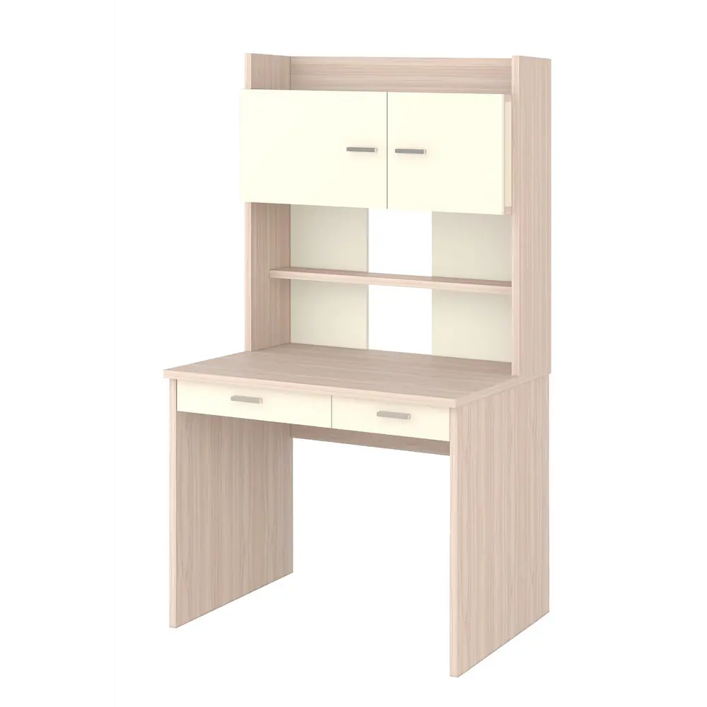 Фото Компьютерный стол Мэрдэс СП-23 КБЕ 100x179x62 см ЛДСП цвет светло-бежевый