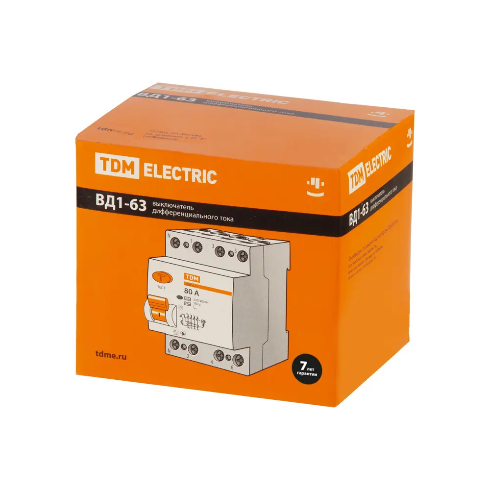 Фото 8 УЗО TDM ELECTRIC SQ0203-0028 16 А 400 В 4 модуля Фото 8 УЗО TDM ELECTRIC SQ0203-0028 16 А 400 В 4 модуля
