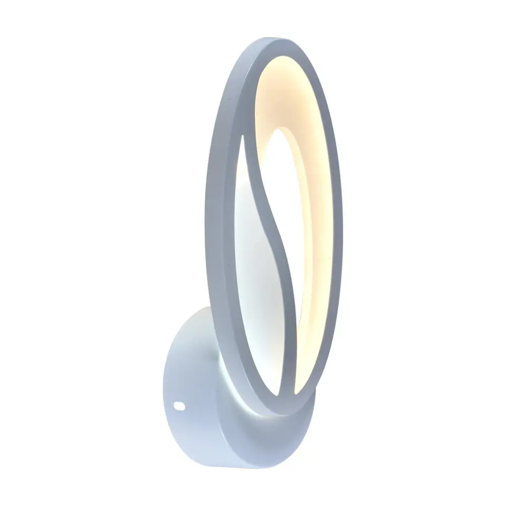 Фото Настенный светильник светодиодный ESCADA 10222/1LED 18W нейтральный белый свет цвет белый Фото Настенный светильник светодиодный ESCADA 10222/1LED 18W нейтральный белый свет цвет белый