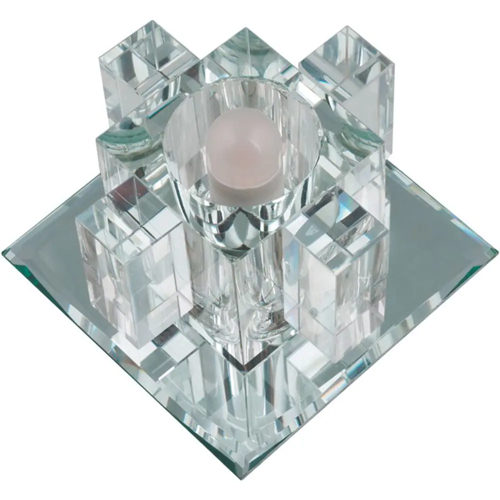Фото Светильник точечный встраиваемый FAMETTO DLS-F117 G9 GLASSY_CLEAR 3.333 м² цвет хром Фото Светильник точечный встраиваемый FAMETTO DLS-F117 G9 GLASSY_CLEAR 3.333 м² цвет хром