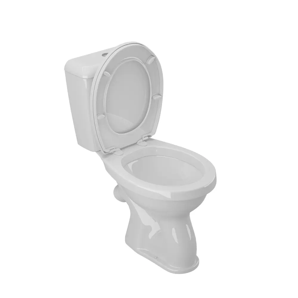 Фото 3 Унитаз-компакт SMART SANT VT1301W косой одинарный слив Фото 3 Унитаз-компакт SMART SANT VT1301W косой одинарный слив