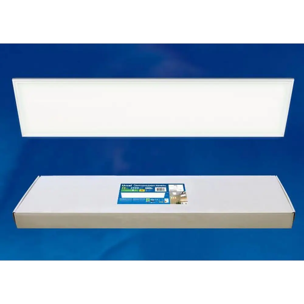 Фото Светильник точечный светодиодный встраиваемый UNIEL ULP-30120-36W_NW Effective White Effective 2.40 м² нейтральный белый свет цвет белый Фото Светильник точечный светодиодный встраиваемый UNIEL ULP-30120-36W_NW Effective White Effective 2.40 м² нейтральный белый свет цвет белый