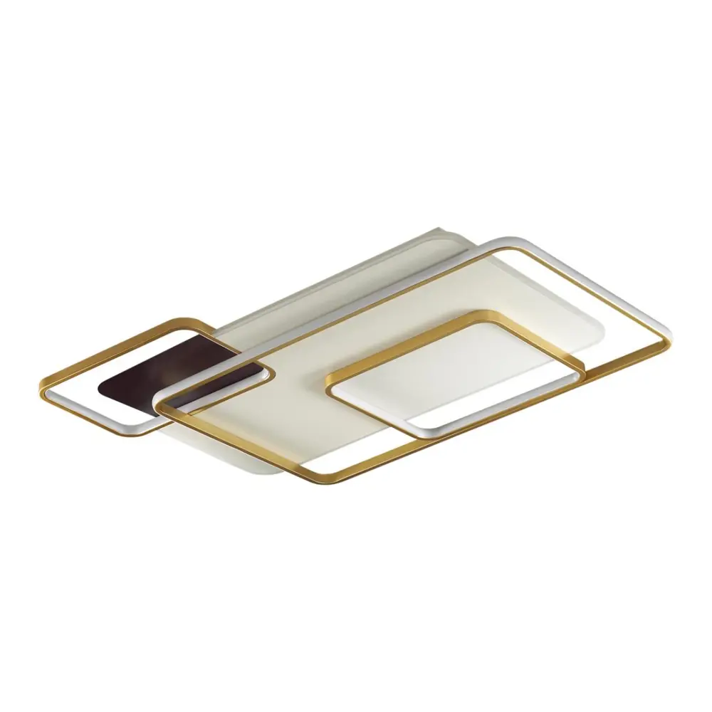 Фото Люстра потолочная светодиодная LUMION 5276_99CL Ledio 25 м² теплый белый свет цвет белый Фото Люстра потолочная светодиодная LUMION 5276_99CL Ledio 25 м² теплый белый свет цвет белый