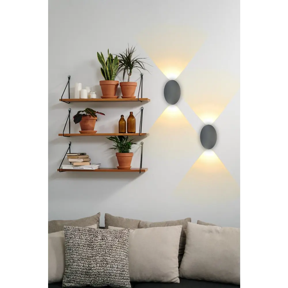 Фото 8 Светильник настенный светодиодный уличный DUWI 24362 5 Nuovo led IP54 цвет серый Фото 8 Светильник настенный светодиодный уличный DUWI 24362 5 Nuovo led IP54 цвет серый