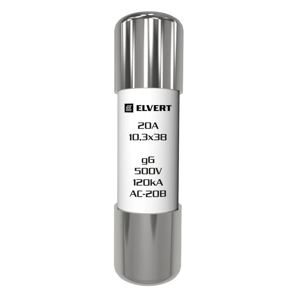 Фото Плавкий предохранитель Elvert FС03 20A 10.3x38 gG 20 шт. Фото Плавкий предохранитель Elvert FС03 20A 10.3x38 gG 20 шт.