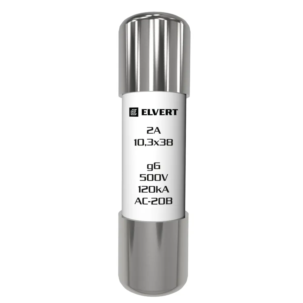 Фото Плавкий предохранитель Elvert FС03 2A 10.3x38 gG 20 шт. Фото Плавкий предохранитель Elvert FС03 2A 10.3x38 gG 20 шт.