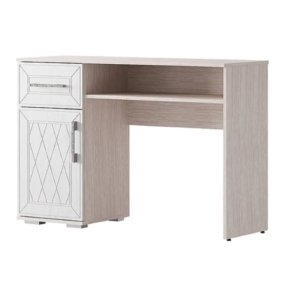 Фото Туалетный столик БТС Британика 120x82.30x42 см цвет дуб Фото Туалетный столик БТС Британика 120x82.30x42 см цвет дуб