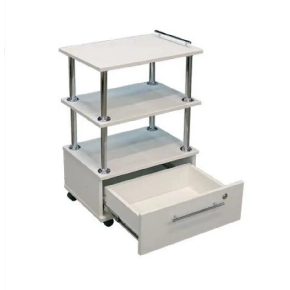 Фото 2 Тумба с выдвижными ящиками Проектмебель 31636 50x75x35 см ЛДСП цвет белый