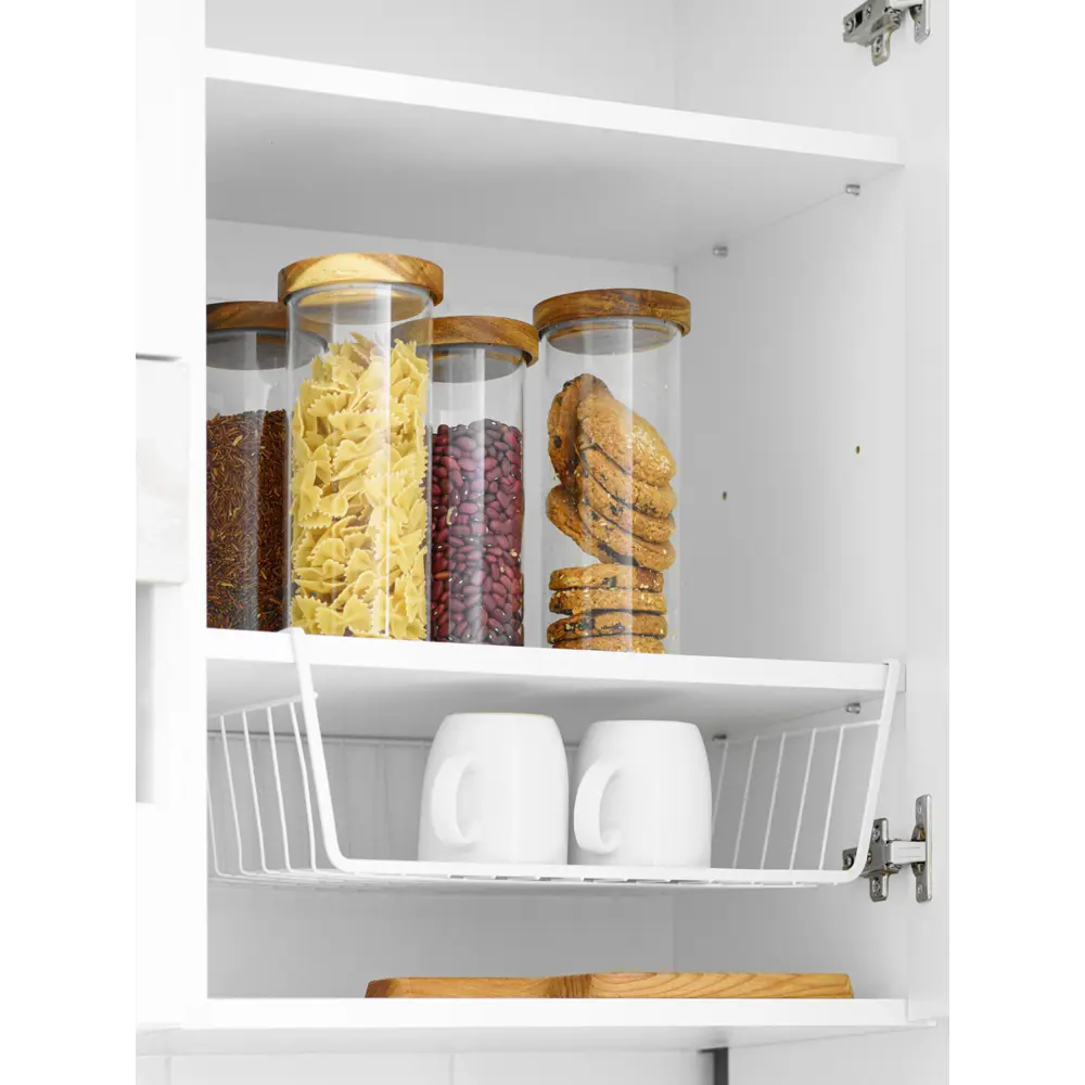 Фото 2 Держатель для посуды Birdhouse A7201 40x13.5x26 см цвет белый Фото 2 Держатель для посуды Birdhouse A7201 40x13.5x26 см цвет белый