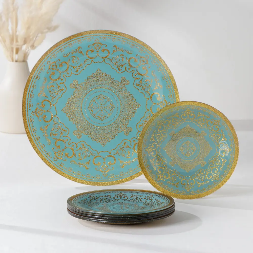 Фото Столовый сервиз Simaland Виньетка 7458268 7 предметов стекло Фото Столовый сервиз Simaland Виньетка 7458268 7 предметов стекло