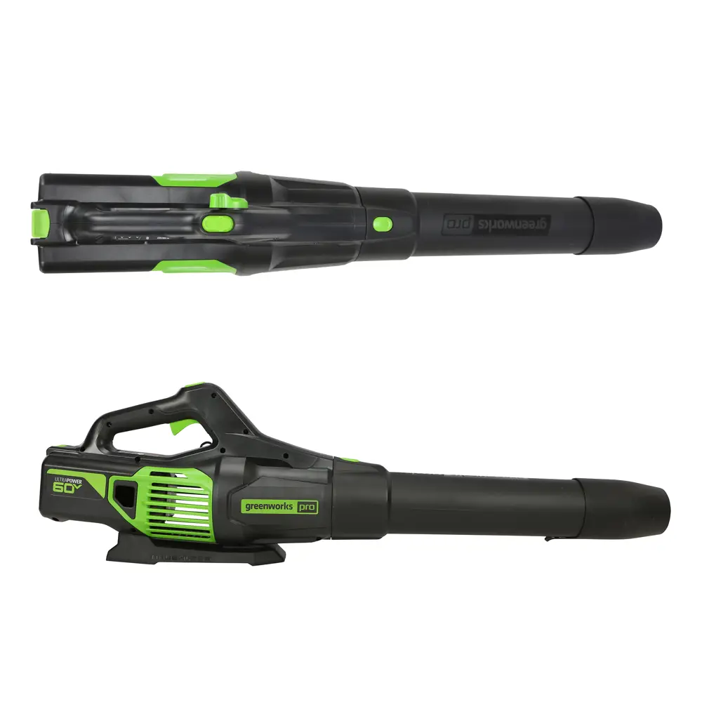 Фото 4 Воздуходув аккумуляторный Greenworks GD60ABK4, 60V, бесщеточный Фото 4 Воздуходув аккумуляторный Greenworks GD60ABK4, 60V, бесщеточный
